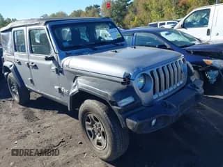 ✅ 2021 Jeep Wrangler Unlimited 80th Anniversary • VIN: 1C4HJXDN6MW543158 • Lot: 43412860. Listed on IAAI with 39,666 mi. Free auction sales archive from the USA and detailed vehicle history report at DreamBid. Image 1.