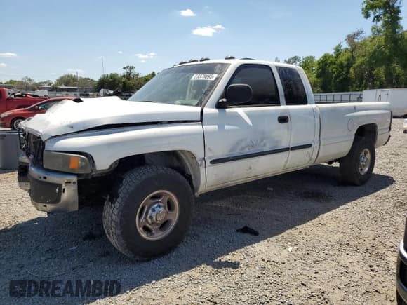 ✅ 2002 Dodge 2500 • VIN: 3B7KC23652M291462 • Lot: 53378895. Listed on Copart with Not provided. Free auction sales archive from the USA and detailed vehicle history report at DreamBid. Image 1.