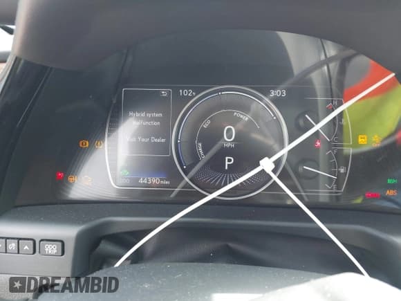 ✅ 2023 Lexus ES 300h • VIN: 58ADA1C17PU027891 • Lot: 43043227. Listed on IAAI with 44,390 mi. Free auction sales archive from the USA and detailed vehicle history report at DreamBid. Image 7.