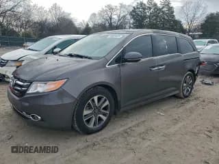 ✅ 2016 Honda Odyssey Touring Elite • VIN: 5FNRL5H96GB146087 • Лот: 95023625. Опубликован ранее на Copart с пробегом 164 428 миль. Бесплатный доступ к архиву аукционных продаж из США и подробный отчёт об истории автомобиля на DreamBid. Изображение 1.