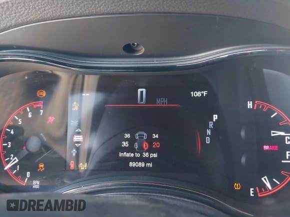 ✅ 2018 Dodge Durango GT • VIN: 1C4RDHDG5JC403215 • Lot: 42555371. Listed on IAAI with 89,089 mi. Free auction sales archive from the USA and detailed vehicle history report at DreamBid. Image 7.