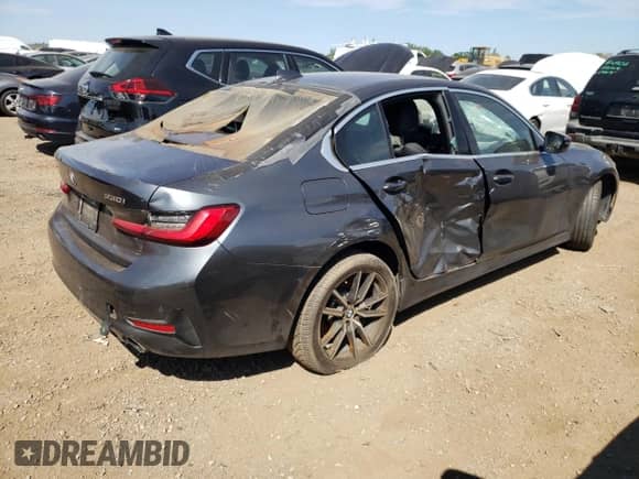 2019 BMW 3 Series 330i xDrive z VIN 3MW5R7J57K8B03257, wystawiony jako Copart lot #66535744 z przebiegiem 69 528 mil mil oraz Szkoda całkowita • Salvage title. Historia ofert i sprzedaży dostępna na DreamBid. Obrazek 3.