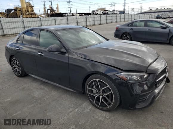✅ 2023 Mercedes-Benz C 300 • VIN: W1KAF4GB9PR111630 • Lot: 53679435. Listed on Copart with Not provided. Free auction sales archive from the USA and detailed vehicle history report at DreamBid. Image 4.