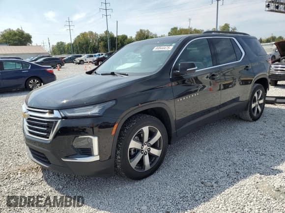 ✅ 2023 Chevrolet Traverse LT • VIN: 1GNERHKW3PJ186589 • Lot: 80844475. Listed on Copart with 22,451 mi. Free auction sales archive from the USA and detailed vehicle history report at DreamBid. Image 1.