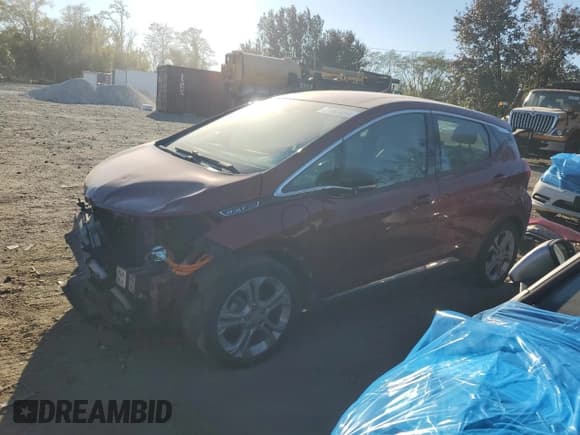 ✅ 2020 Chevrolet Bolt EV LT • VIN: 1G1FY6S04L4105827 • Lot: 77482494. Wystawiony na Copart z przebiegiem 57 046 mil. Bezpłatny archiwum sprzedaży aukcyjnych z USA i szczegółowy raport historii pojazdu na DreamBid. Zdjęcie 1.