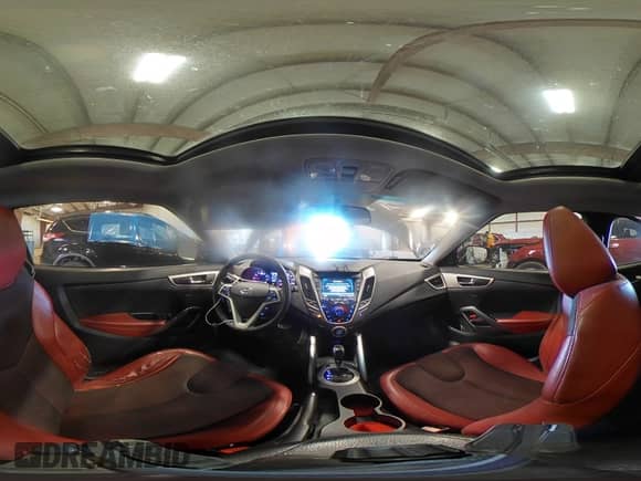 2012 Hyundai Veloster w/Gray Int с VIN KMHTC6AD3CU052773, выставлен на аукционе Copart как лот 70096015 с пробегом 154 233 миль миль и Чистый • Clean title. История ставок и продаж доступна на DreamBid. Изображение 14.