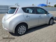 ✅ 2015 Nissan LEAF S • VIN: 1N4AZ0CP2FC303068 • Lot: 55519835. Listed on Copart with 93,618 mi. Free auction sales archive from the USA and detailed vehicle history report at DreamBid. Image 3.