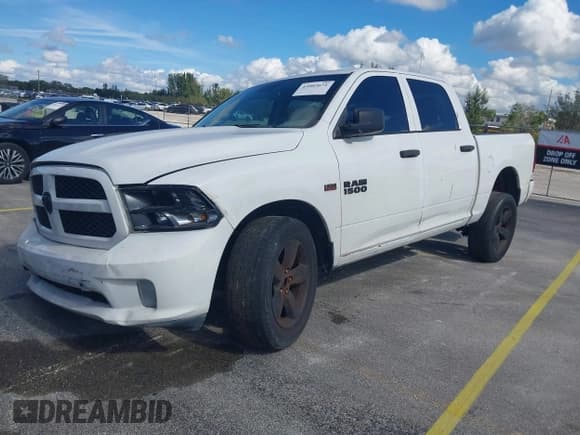 ✅ 2018 Ram 1500 Express • VIN: 1C6RR6KG9JS279939 • Lot: 43903671. Listed on IAAI with 144,155 mi. Free auction sales archive from the USA and detailed vehicle history report at DreamBid. Image 2.