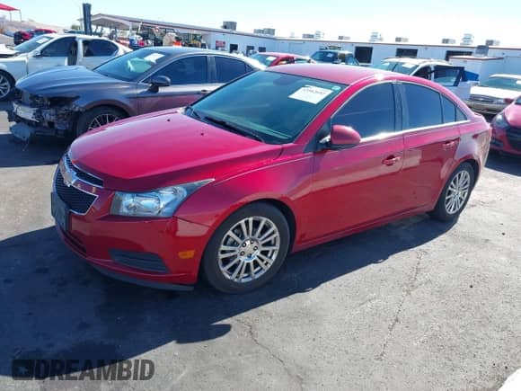2014 Chevrolet Cruze ECO with VIN 1G1PH5SB8E7141120, listed as a IAAI auction lot 43562692 with 172,860 mi miles and . Bid and sale history available at DreamBid. Image 2.