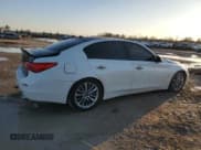 ✅ 2017 Infiniti Q50 Red Sport 400 • VIN: JN1FV7AR9HM870239 • Lot: 46320325. Listed on Copart with 75,150 mi. Free auction sales archive from the USA and detailed vehicle history report at DreamBid. Image 3.