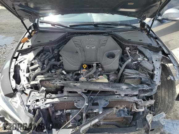 ✅ 2020 Infiniti Q50 Edition 30 • VIN: JN1EV7AP4LM205056 • Lot: 51043005. Listed on Copart with 54,493 mi. Free auction sales archive from the USA and detailed vehicle history report at DreamBid. Image 11.