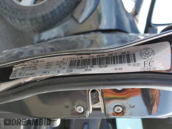 2016 Ram 1500 Express with VIN 1C6RR7FG6GS284573, listed as a Copart auction lot 71500705 with 146,947 mi miles and Salvage title. Bid and sale history available at DreamBid. Image 12.