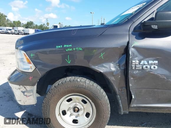 ✅ 2017 Ram 1500 SLT • VIN: 1C6RR7GG3HS753683 • Lot: 42612780. Listed on IAAI with 146,445 mi. Free auction sales archive from the USA and detailed vehicle history report at DreamBid. Image 6.