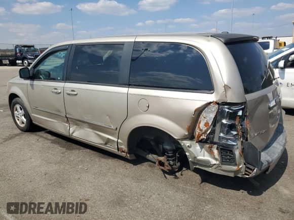 2008 Dodge Grand Caravan SXT with VIN 1D8HN54P98B189564, listed as a Copart auction lot 81112745 with 200,557 mi miles and Salvage title. Bid and sale history available at DreamBid. Image 2.