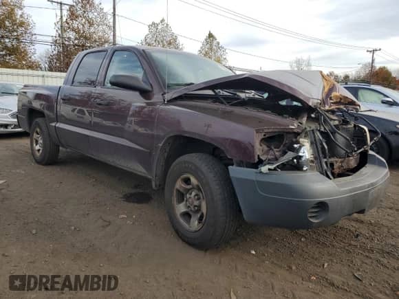 2005 Dodge Dakota ST with VIN 1D7HW28K25S288625, listed as a Copart auction lot 78359414 with 144,655 mi miles and Salvage title. Bid and sale history available at DreamBid. Image 4.