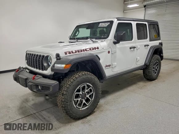 ✅ 2025 Jeep Wrangler Rubicon • VIN: 1C4PJXFN6SW663645 • Lot: 93994835. Listed on Copart with 3,465 mi. Free auction sales archive from the USA and detailed vehicle history report at DreamBid. Image 1.