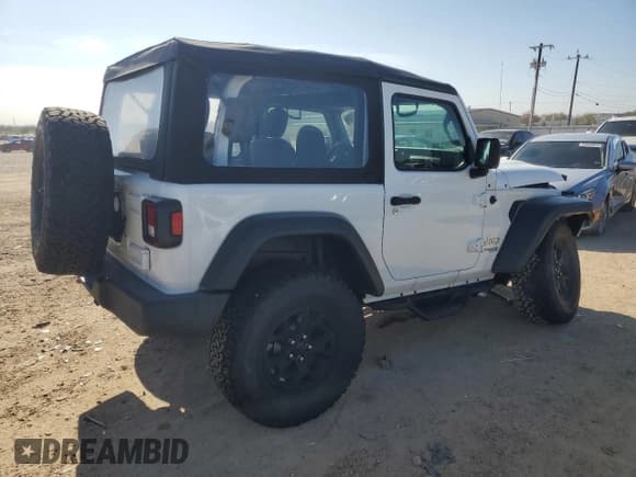 ✅ 2020 Jeep Wrangler Willys • VIN: 1C4GJXAGXLW143037 • Лот: 85423784. Опубликован ранее на Copart с пробегом 53 805 миль. Бесплатный доступ к архиву аукционных продаж из США и подробный отчёт об истории автомобиля на DreamBid. Изображение 3.