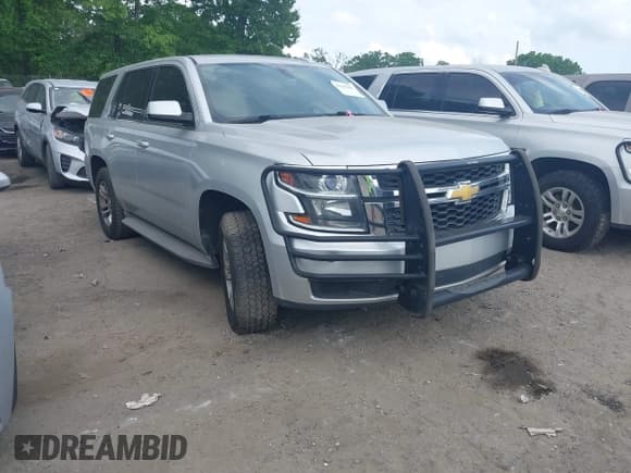 ✅ 2015 Chevrolet Tahoe Commercial • VIN: 1GNLC2EC5FR534173 • Lot: 42127196. Listed on IAAI with 150,568 mi. Free auction sales archive from the USA and detailed vehicle history report at DreamBid. Image 1.