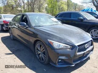 ✅ 2020 Infiniti Q50 Luxe • VIN: JN1EV7AR8LM256156 • Lot: 42138315. Listed on IAAI with 46,878 mi. Free auction sales archive from the USA and detailed vehicle history report at DreamBid. Image 1.