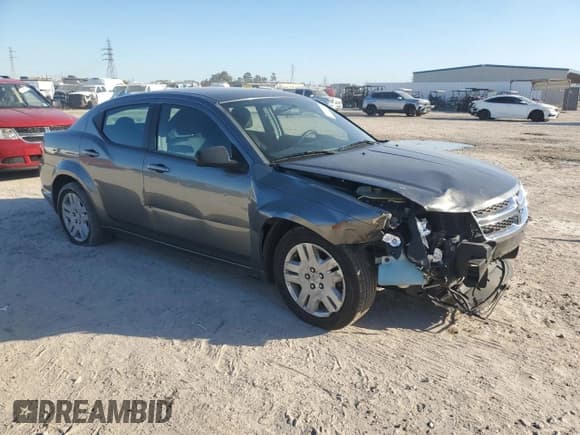 ✅ 2012 Dodge Avenger SE • VIN: 1C3CDZABXCN274467 • Лот: 79183264. Опубликован ранее на Copart с пробегом 148 771 миль. Бесплатный доступ к архиву аукционных продаж из США и подробный отчёт об истории автомобиля на DreamBid. Изображение 4.