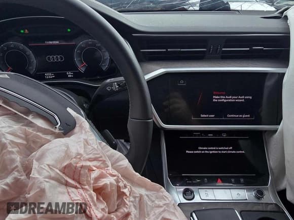 ✅ 2024 Audi A6 Premium Plus • VIN: WAUL2BF27RN062505 • Лот: 60145105. Опубликован ранее на Copart с пробегом 4 222 миль. Бесплатный доступ к архиву аукционных продаж из США и подробный отчёт об истории автомобиля на DreamBid. Изображение 9.