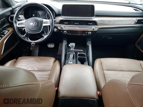 ✅ 2021 Kia Telluride SX • VIN: 5XYP5DHC6MG130001 • Лот: 63401895. Опубликован ранее на Copart с пробегом 66 987 миль. Бесплатный доступ к архиву аукционных продаж из США и подробный отчёт об истории автомобиля на DreamBid. Изображение 8.