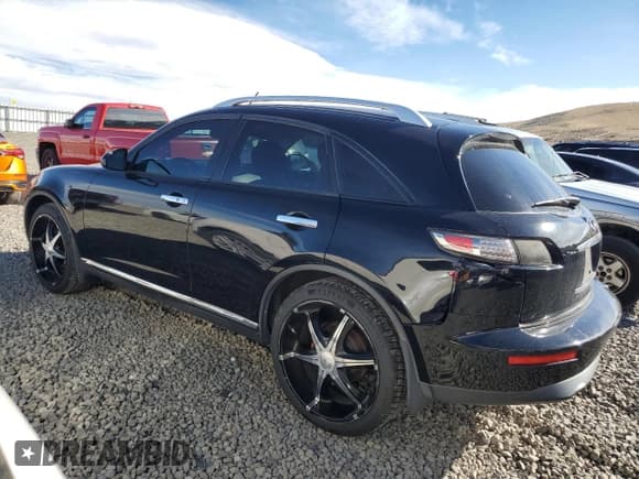 ✅ 2007 Infiniti FX • VIN: JNRAS08U97X102095 • Lot: 45705015. Listed on Copart with 139,320 mi. Free auction sales archive from the USA and detailed vehicle history report at DreamBid. Image 2.