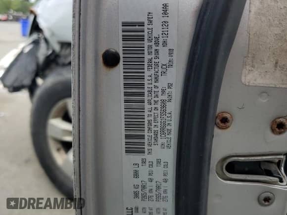 2015 Ram 1500 SLT with VIN 1C6RR6GG1FS569608, listed as a Copart auction lot 84817215 with 279,343 mi miles and Salvage title. Bid and sale history available at DreamBid. Image 13.