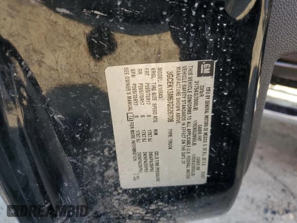 ✅ 2007 Chevrolet Silverado 1500 1LT • VIN: 3GCEK13M67G526708 • Lot: 71745194. Listed on Copart with 198,981 mi. Free auction sales archive from the USA and detailed vehicle history report at DreamBid. Image 14.