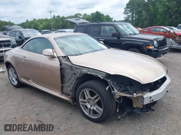 ✅ 2005 Lexus SC 430 • VIN: JTHFN48Y250068187 • Lot: 42473414. Wystawiony na IAAI z przebiegiem 74 682 mil. Bezpłatny archiwum sprzedaży aukcyjnych z USA i szczegółowy raport historii pojazdu na DreamBid. Zdjęcie 1.