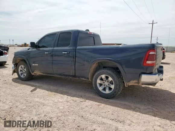 2020 Ram 1500 Laramie with VIN 1C6RREDT3LN260891, listed as a Copart auction lot 56818155 with 149,019 mi miles and Salvage title. Bid and sale history available at DreamBid. Image 2.