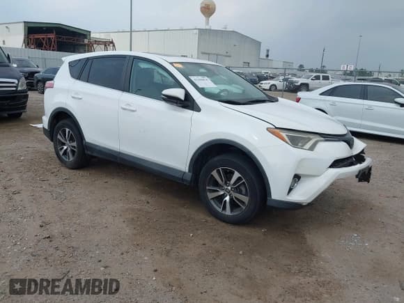 ✅ 2018 Toyota RAV4 XLE • VIN: 2T3WFREV7JW408560 • Lot: 42296818. Listed on IAAI with 130,493 mi. Free auction sales archive from the USA and detailed vehicle history report at DreamBid. Image 1.