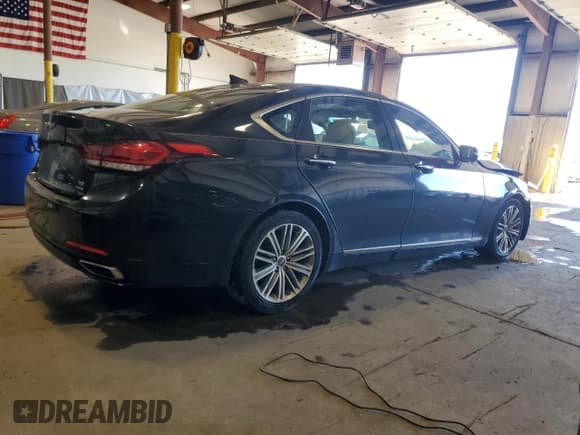 ✅ 2018 Genesis G80 3.8L • VIN: KMHGN4JE5JU240958 • Лот: 84569395. Опубликован ранее на Copart с пробегом 41 960 миль. Бесплатный доступ к архиву аукционных продаж из США и подробный отчёт об истории автомобиля на DreamBid. Изображение 3.