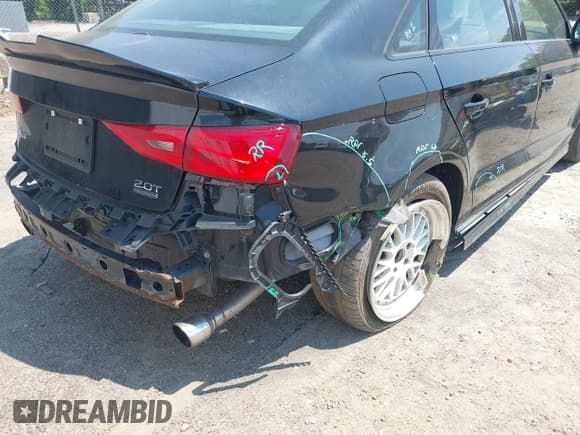 ✅ 2016 Audi A3 Premium • VIN: WAUB8GFF7G1095292 • Lot: 42794454. Listed on IAAI with 97,755 mi. Free auction sales archive from the USA and detailed vehicle history report at DreamBid. Image 6.