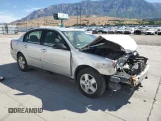 2004 Chevrolet Malibu LS z VIN 1G1ZT52824F198879, wystawiony jako Copart lot #60709364 z przebiegiem 237 912 mil mil oraz Szkoda całkowita • Salvage title. Historia ofert i sprzedaży dostępna na DreamBid. Obrazek 4.