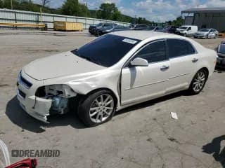 ✅ 2012 Chevrolet Malibu 1LT • VIN: 1G1ZC5E05CF332563 • Lot: 59368594. Listed on Copart with 130,061 mi. Free auction sales archive from the USA and detailed vehicle history report at DreamBid. Image 1.