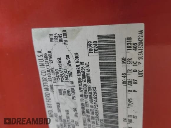 ✅ 2002 Ford Ranger XL Fleet • VIN: 1FTZR45E72PA82683 • Lot: 86828735. Wystawiony na Copart z przebiegiem 173 356 mil. Bezpłatny archiwum sprzedaży aukcyjnych z USA i szczegółowy raport historii pojazdu na DreamBid. Zdjęcie 13.