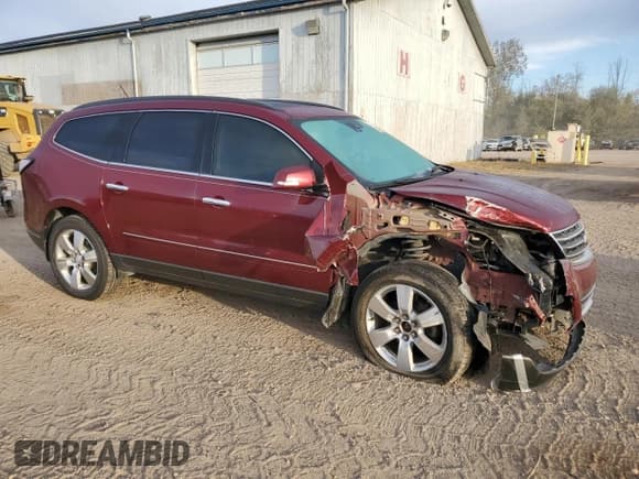 ✅ 2015 Chevrolet Traverse LTZ • VIN: 1GNKRJKD7FJ377617 • Lot: 74680734. Wystawiony na Copart z przebiegiem 136 343 mil. Bezpłatny archiwum sprzedaży aukcyjnych z USA i szczegółowy raport historii pojazdu na DreamBid. Zdjęcie 4.