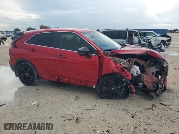 ✅ 2022 Mitsubishi Eclipse Cross LE • VIN: JA4ASVAA3NZ060208 • Lot: 62894634. Listed on Copart with 74,139 mi. Free auction sales archive from the USA and detailed vehicle history report at DreamBid. Image 4.