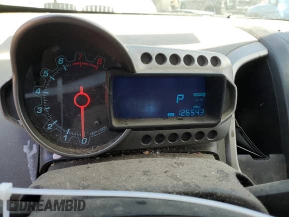 2015 Chevrolet Sonic LT with VIN 1G1JC6SB4F4154962, listed as a Copart auction lot 71555454 with 126,543 mi miles and Clean title. Bid and sale history available at DreamBid. Image 9.