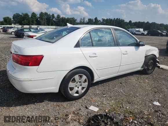 2010 Hyundai Sonata GLS with VIN 5NPET4AC9AH584741, listed as a Copart auction lot 66066405 with 210,514 mi miles and Salvage title. Bid and sale history available at DreamBid. Image 3.