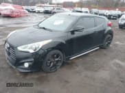 ✅ 2014 Hyundai Veloster Turbo • VIN: KMHTC6AE9EU197022 • Lot: 43800902. Listed on IAAI with 155,258 mi. Free auction sales archive from the USA and detailed vehicle history report at DreamBid. Image 2.