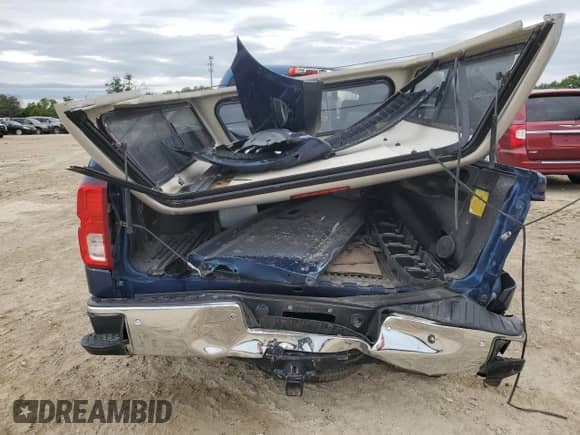 2016 Chevrolet Silverado 1500 LTZ with VIN 1GCVCSEC4GZ114830, listed as a Copart auction lot 64096845 with 103,802 mi miles and Salvage title. Bid and sale history available at DreamBid. Image 6.