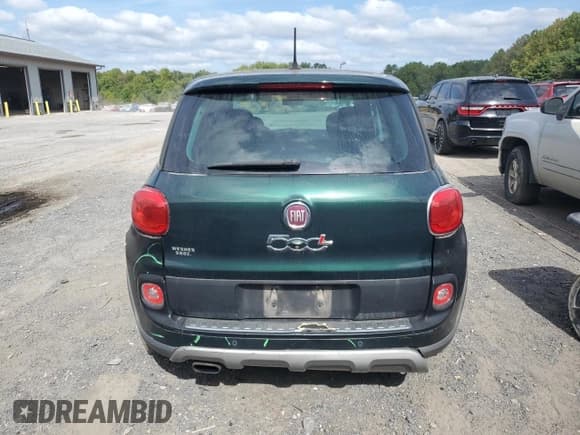 ✅ 2014 FIAT 500L Trekking • VIN: ZFBCFADH0EZ023382 • Lot: 70666344. Listed on Copart with 126,097 mi. Free auction sales archive from the USA and detailed vehicle history report at DreamBid. Image 6.