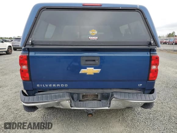 ✅ 2015 Chevrolet Silverado 1500 LT • VIN: 1GCVKREC0FZ442028 • Lot: 80746365. Listed on Copart with 186,341 mi. Free auction sales archive from the USA and detailed vehicle history report at DreamBid. Image 6.