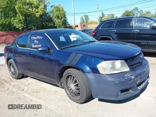 ✅ 2013 Dodge Avenger SXT • VIN: 1C3CDZCBXDN544568 • Lot: 43403205. Listed on IAAI with 144,422 mi. Free auction sales archive from the USA and detailed vehicle history report at DreamBid. Image 1.