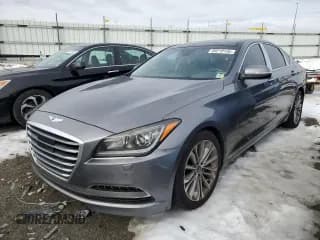 ✅ 2015 Hyundai Genesis 3.8L • VIN: KMHGN4JE0FU037841 • Lot: 89219195. Wystawiony na Copart z przebiegiem 164 185 mil. Bezpłatny archiwum sprzedaży aukcyjnych z USA i szczegółowy raport historii pojazdu na DreamBid. Zdjęcie 1.