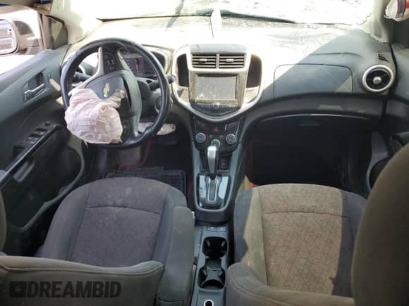 2017 Chevrolet Sonic LT with VIN 1G1JD5SGXH4176261, listed as a Copart auction lot 65185275 with Not provided miles and Salvage title. Bid and sale history available at DreamBid. Image 8.