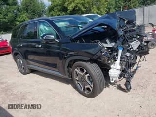 2025 Hyundai Palisade SEL Premium z VIN KM8R4DGE3SU909829, wystawiony jako IAAI lot #43021073 z przebiegiem 10 471 mil mil oraz . Historia ofert i sprzedaży dostępna na DreamBid. Obrazek 1.