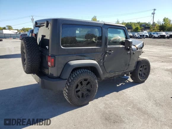 ✅ 2017 Jeep Wrangler Sport • VIN: 1C4AJWAG9HL739670 • Лот: 81122545. Опубликован ранее на Copart с пробегом Не указан. Бесплатный доступ к архиву аукционных продаж из США и подробный отчёт об истории автомобиля на DreamBid. Изображение 3.
